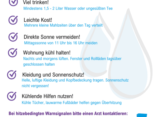 Hitzeschutzkonzept Merkblatt